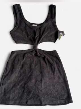 art class Black Cutout Mini Dress